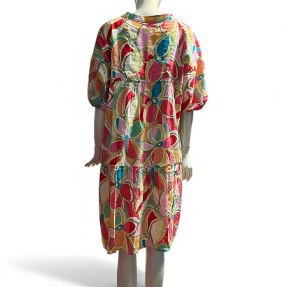 Blue B Puff Sleeve Mini Dress - Picture 4 of 9